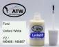 Preview: Ford, Oxford White, YZ / M6466 / M6887: 20ml Lackstift, von ATW Autoteile West.